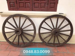 Bánh xe bò bằng gỗ Lim