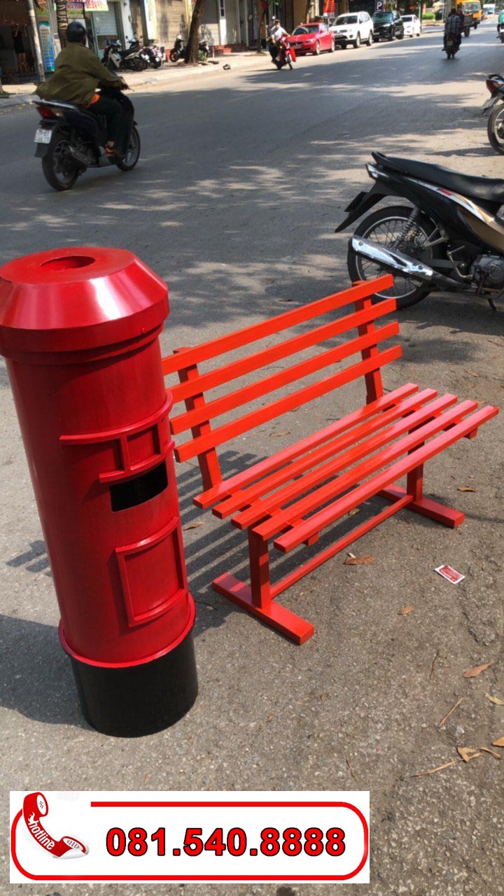 Ghế sắt dùng trang trí