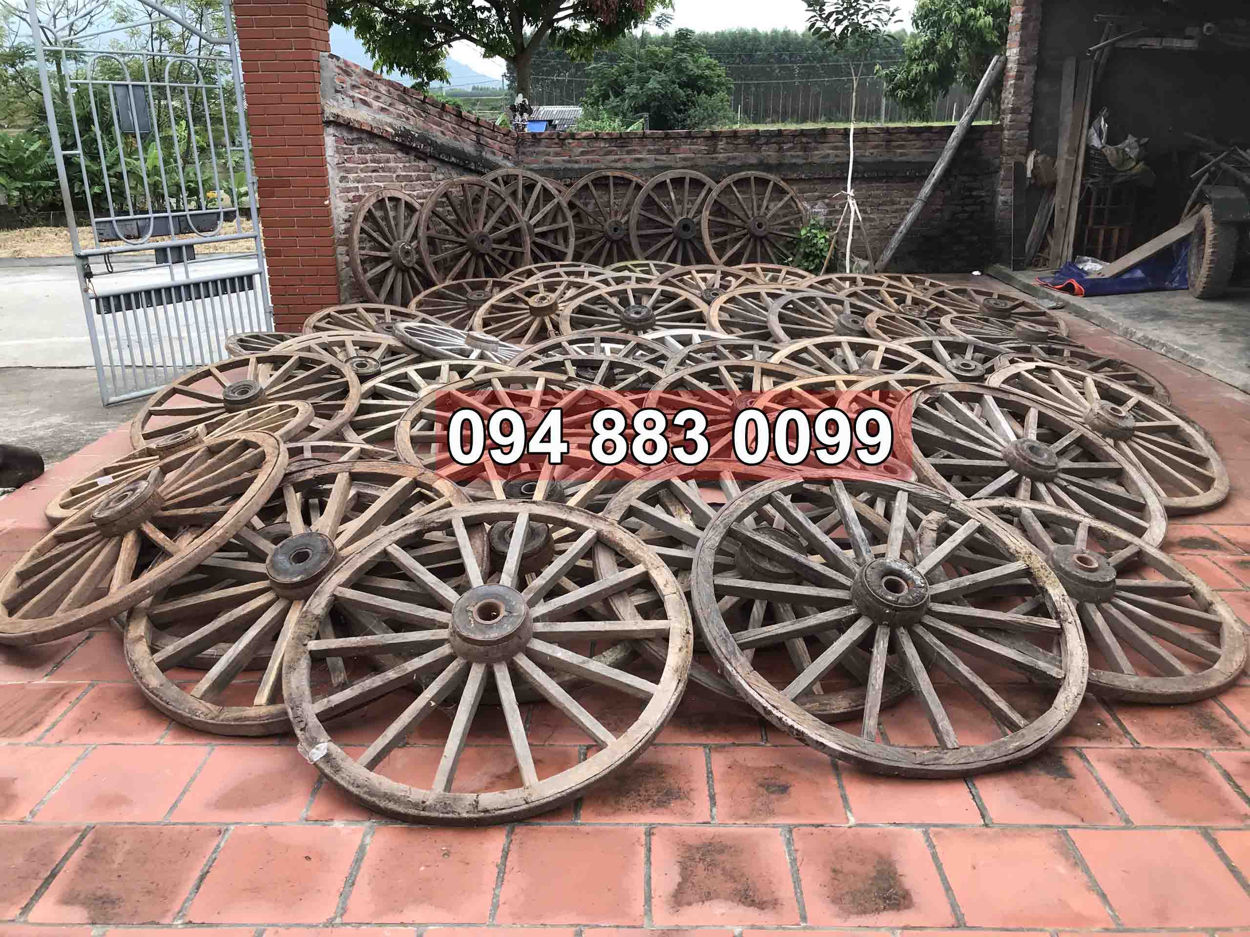 Bánh xe bò bằng gỗ Nghiến Bánh xe bò bằng gỗ Nghiến